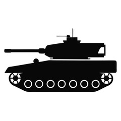 tank isolated on white background