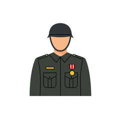 Flat Vector Illustration of Professional Figures in Iconic Attire on a White Background.
