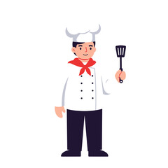 Flat Vector Illustration of Professional Figures in Iconic Attire on a White Background.
