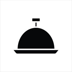 food tray vector icon line template