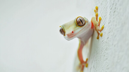staring gecko