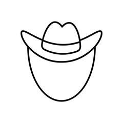 Hat vector icon
