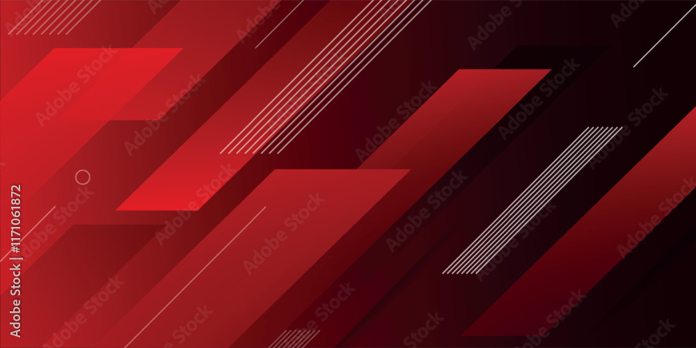 Canvas Prints abstract modern red gradient background. vector illustration