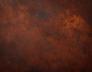 Empty brown rusty stone or metal surface texture. Long banner format.