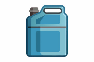 container for keeping fuel or motor oil vector illustration