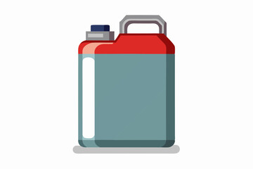 container for keeping fuel or motor oil vector illustration