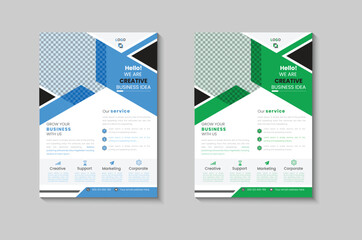 Business and Corporate Flyer Design template

