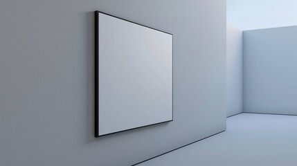 Versatile Studio Backdrop with White Background and Simulated Lighting for Object or Text Placement