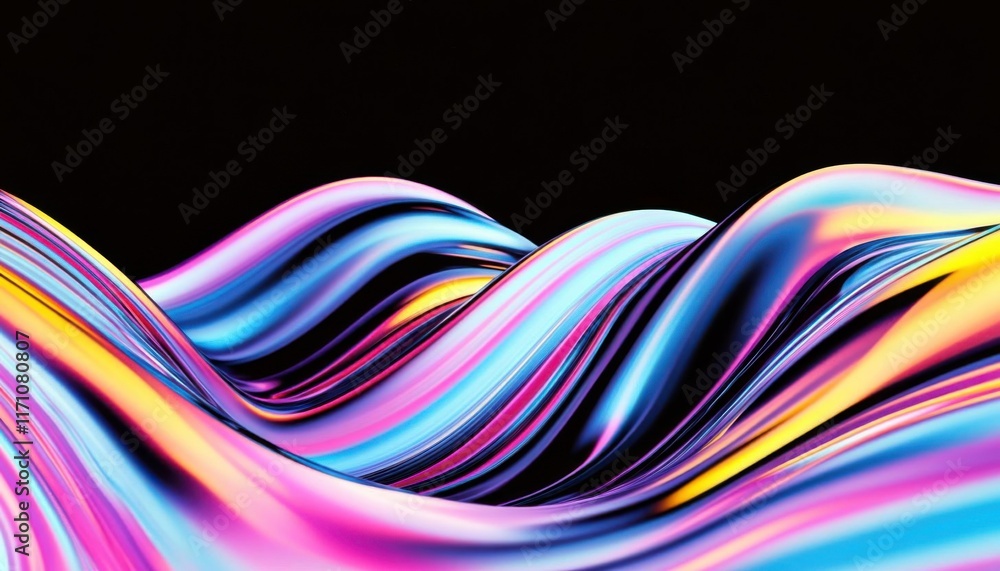 Poster subtle abstract waves in calming hues, evoking emotion and depth in artistic projects, abstrack back