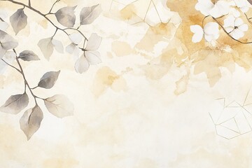 Soft, muted colors blend seamlessly, creating tranquil nature-in
