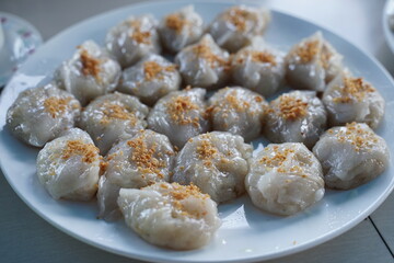 Choipan and cakwe are typical foods from West Kalimantan which contain jicama and shrimp.