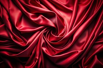 Obraz premium Reddish Silky Fabric Background Wallpaper: Elegant Portrait Photography Backdrop