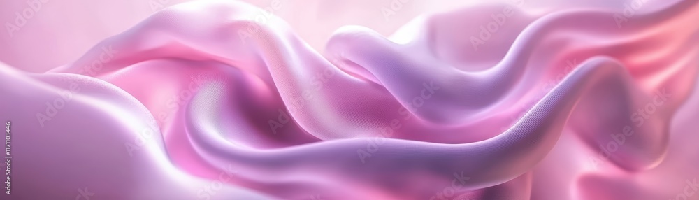 Aufkleber elegant pink and white wavy pattern background design for modern projects abstract