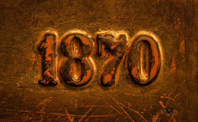 1870 Jahreszahl