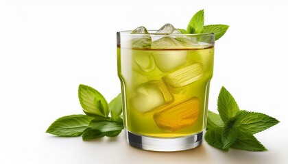 Refreshing Iced Mint Tea: A Crisp, Clean Summer Beverage