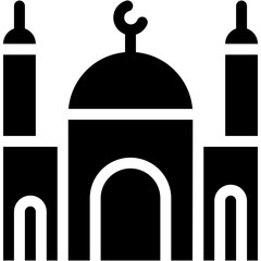 Vector Icon Mosque, Islam, Religion, Faith, Cultures