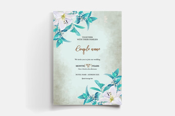 floral bridal shower invitation templates