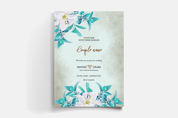 floral bridal shower invitation templates