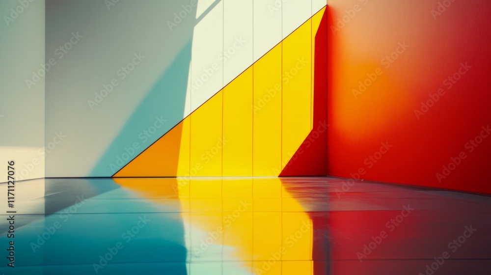 Poster a minimalist financial graph illustrating profit margins over time, featuring sleek lines and a prof