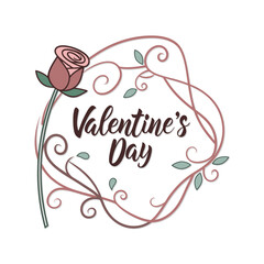 Obraz premium Happy Valentine's Day with woman hug a Heart