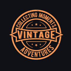 Obraz premium vintage typography t shirt design