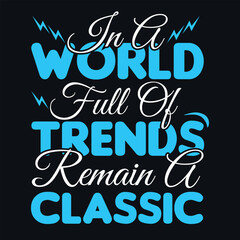vintage typography t shirt design