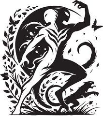 Shapeshifter Vector Illustration