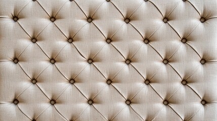 Elegant Tufted Velvet Upholstery Pattern with Geometric Design
