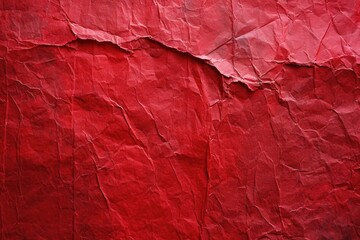 Red Paper Texture Background for Christmas Art and Scrapbook Decor
