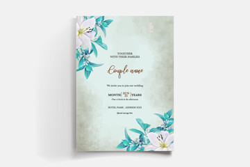 floral bridal shower invitation templates