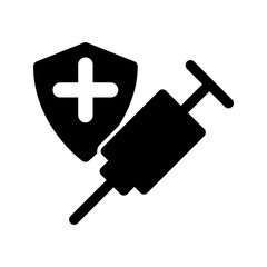 Syringe icon design template