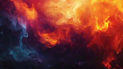 Obraz premium abstract blaze fire flame texture background