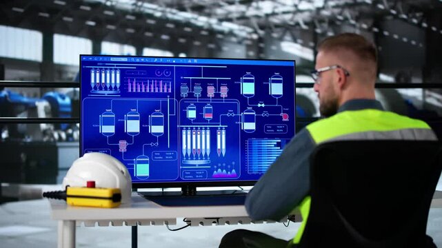 Engineer Operator Using Scada System