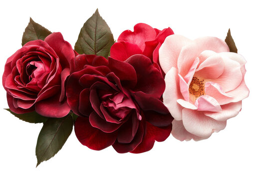 Colorful floral arrangement with delicate roses - Powered by Adobe