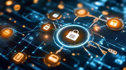 Digital Security Grid with Firewall Elements