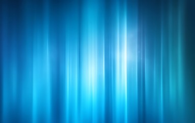 Abstract blue vertical light streaks background.