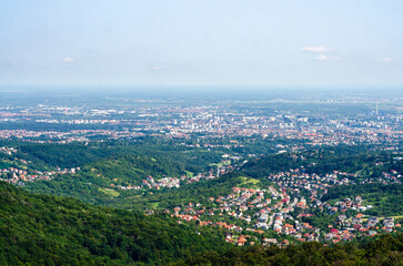 panorama of the city