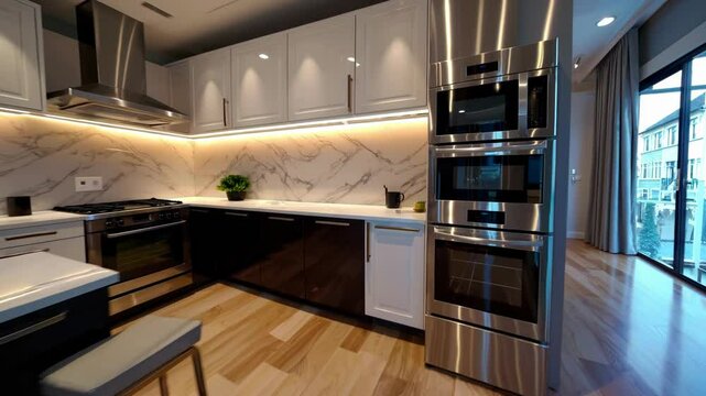 Modern Kitchen with Polished Finishing Touches