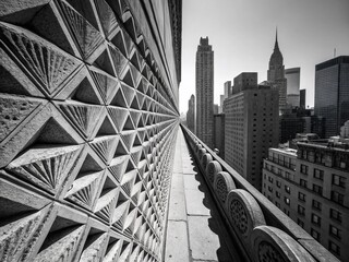 Urban Geometry: Repeating Architectural Patterns in Cityscapes