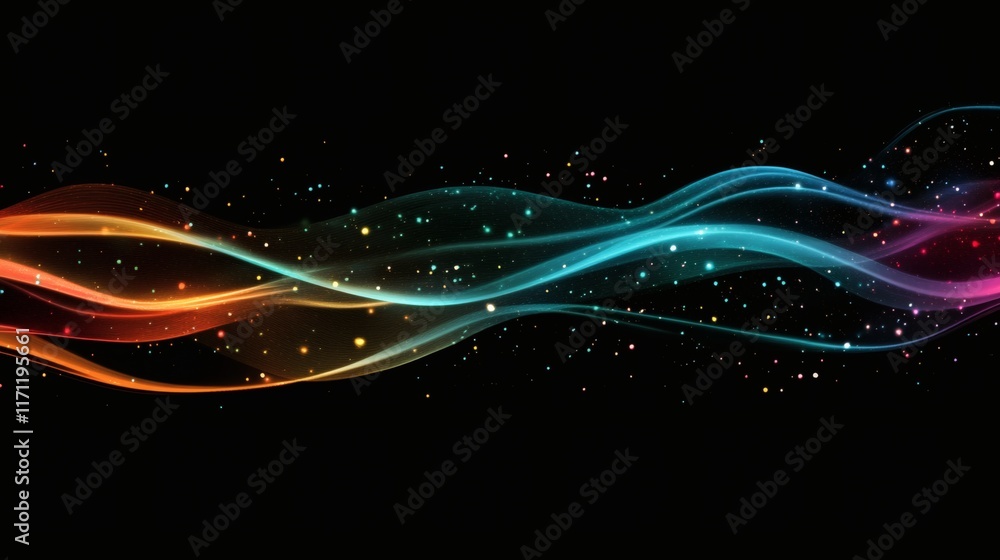 Poster abstract digital technology, internet network connection concept background