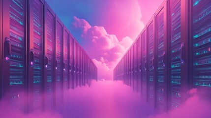 Soft Light Storage Solution in a Simplified Room