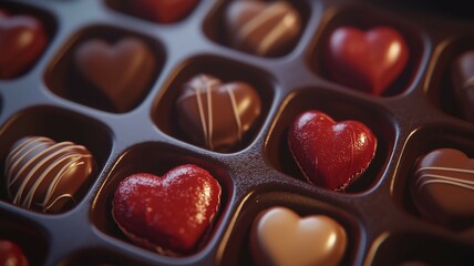 Fototapeta premium バレンタインデーのチョコ