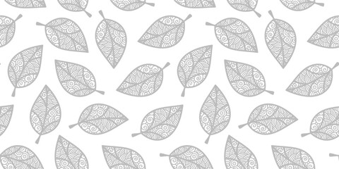 leaves seamless pattern background. tea leaf pattern. leaves pattern background. seamless patterns with leaves background
