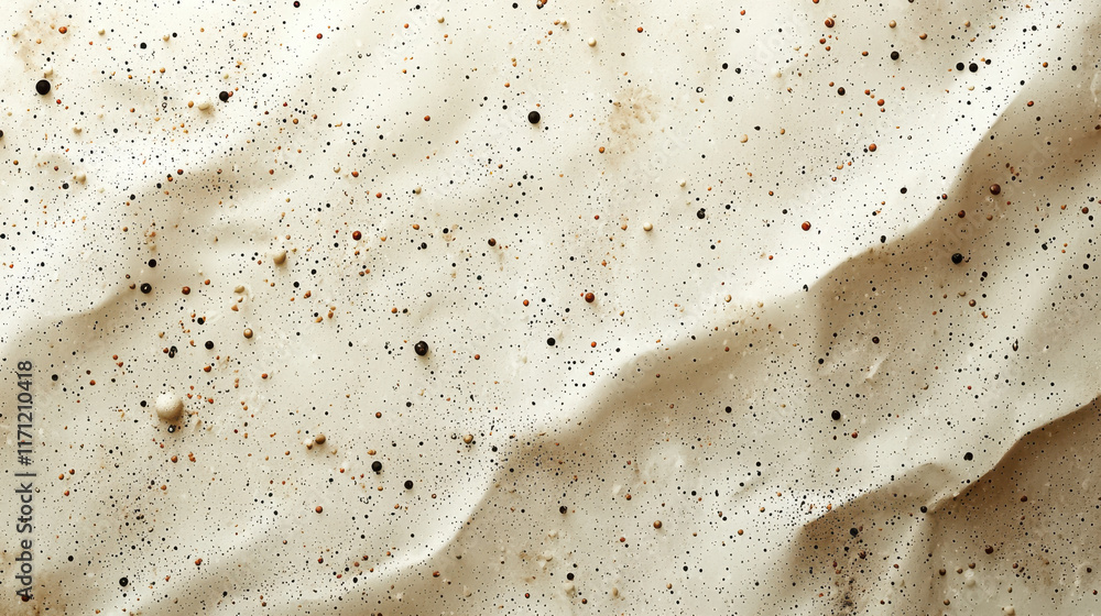 Poster textured paper background with speckles and grains, showcasing natural and eco friendly aesthetic. i