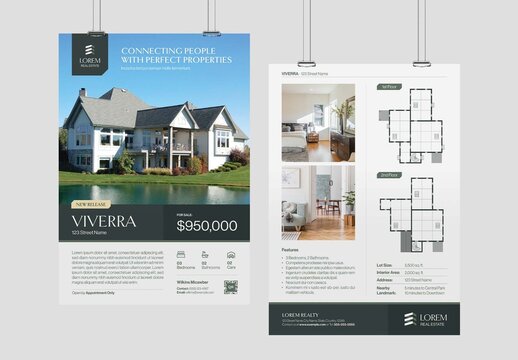 Real Estate Poster Template