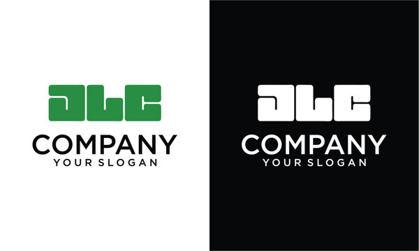 Creative JLC Logo Letter Monogram Design