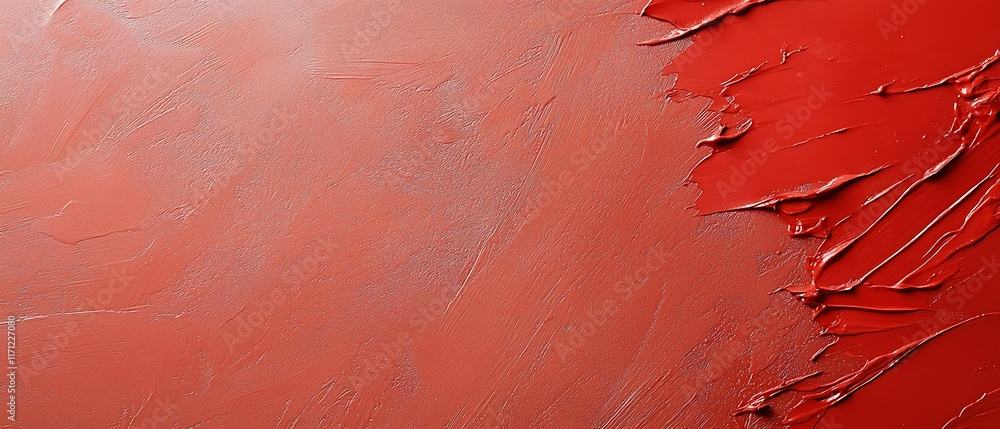 Poster vibrant calligraphic brushstrokes on paper forming an elegant minimalist art composition dynamic flo