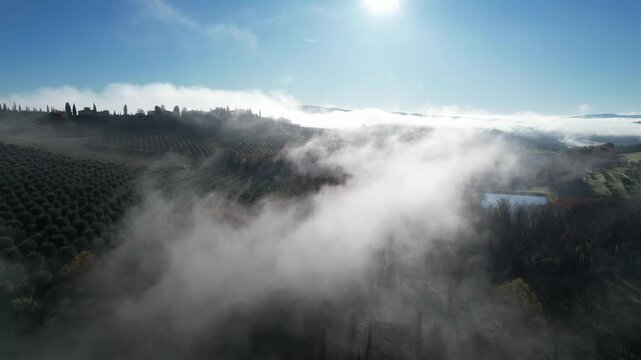 Toscana colline panorama