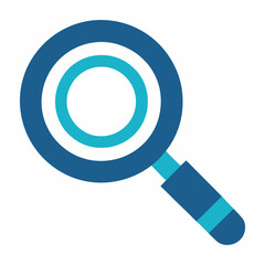 search silhouette vector illustrator