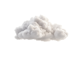 Cloud formation in clear sky during daylight hours